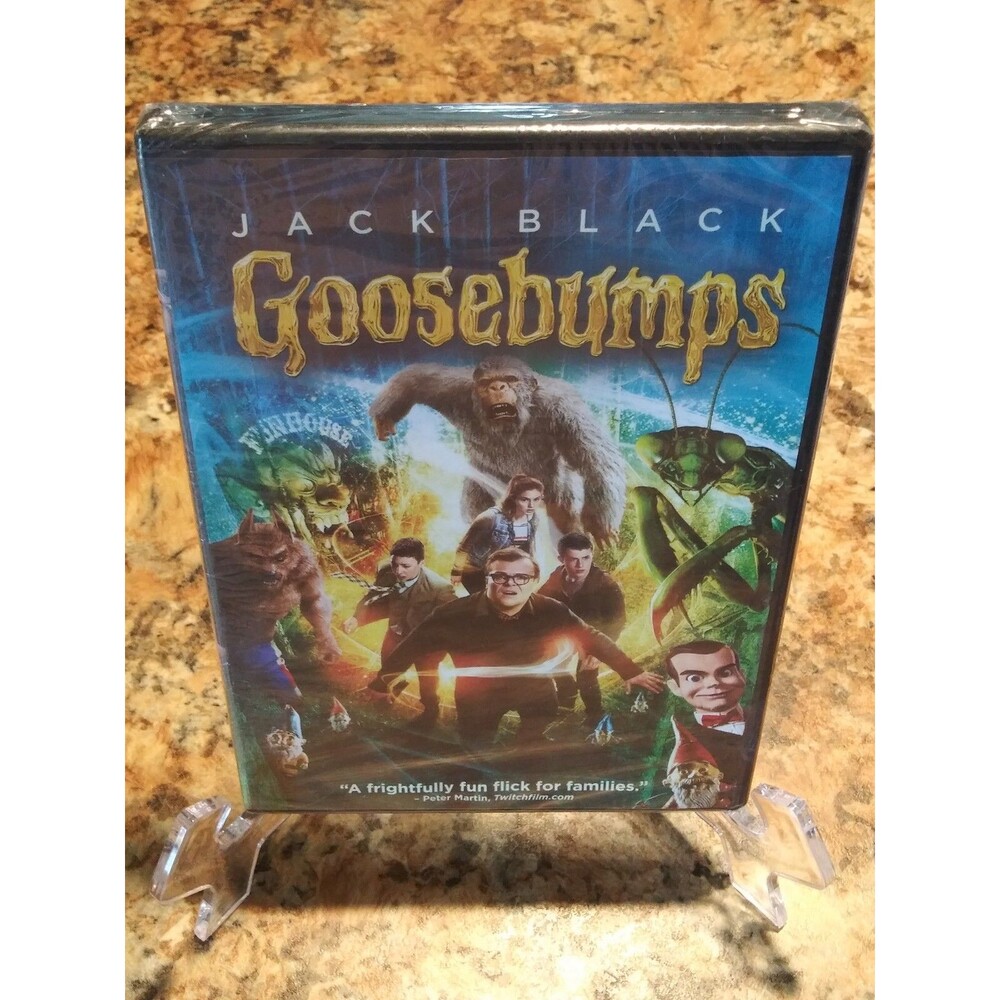 Goosebumps MOVIE DVD 2015 Jack Black NEW SEALED Promo Movie